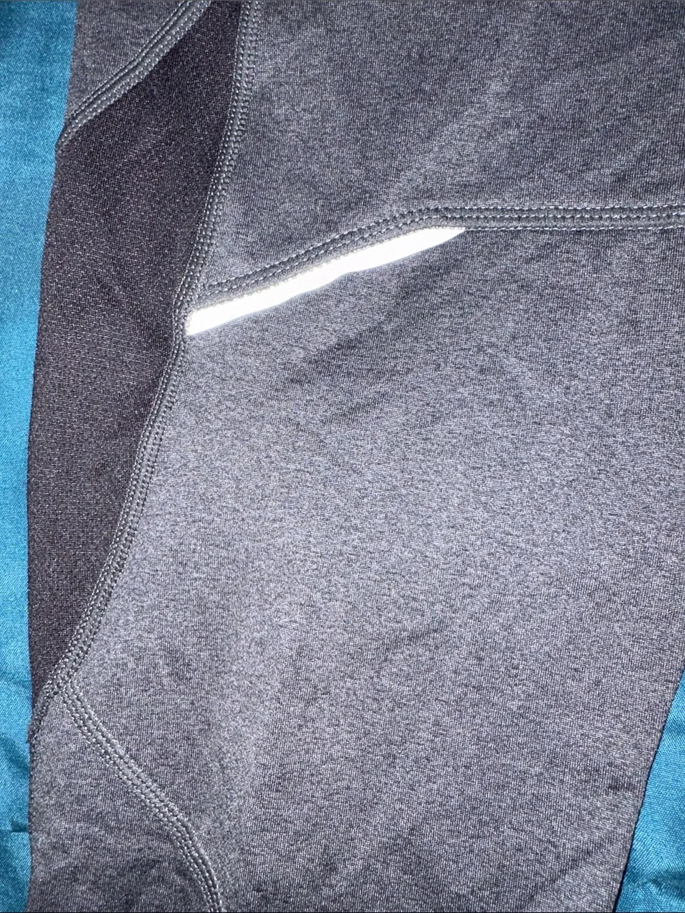 Spyder Men's Gray and Black Performance Base Layer Tights - Large